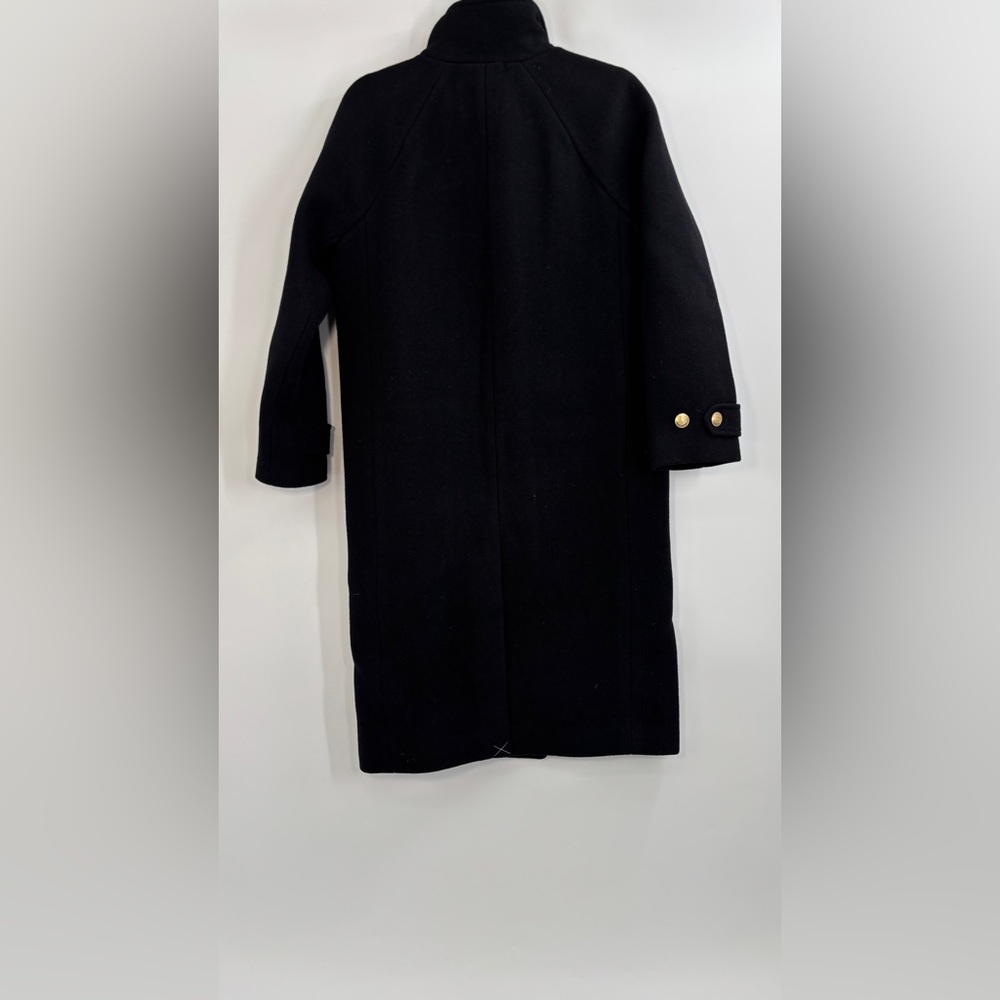 J.Crew Long Toscana coat in Italian stadium-cloth wool blend - Picture 7 of 8
